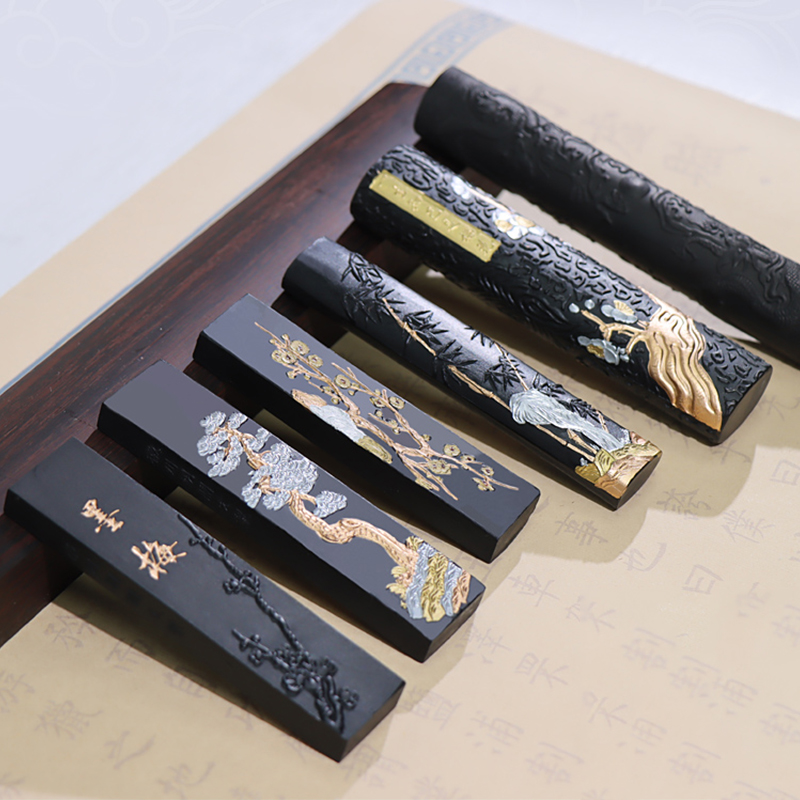 Chinese Art Craft - Çin Kaligrafi Mürekkep Taş El Yapımı