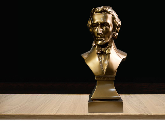 Tv Art And Craft - Piyano Besteci Müzisyen Chopin heykeli BUST