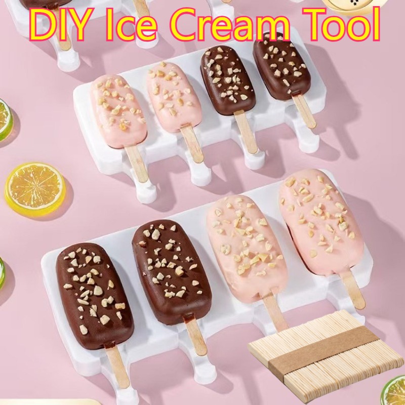 Art Craft With Ice Cream Stick - 50/100 adet Dondurma Çubukları Ahşap Çubuklar