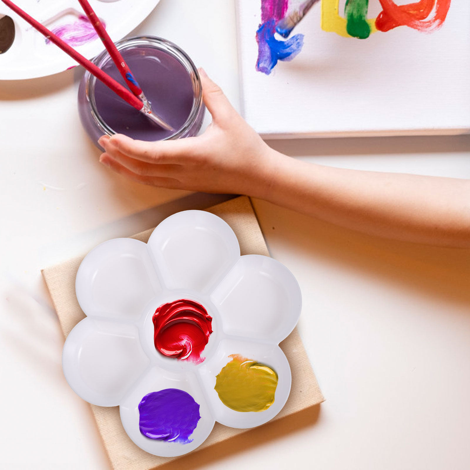 Art Craft Blend - 4 Adet Hassas Soyulmayan Boya Karıştırma