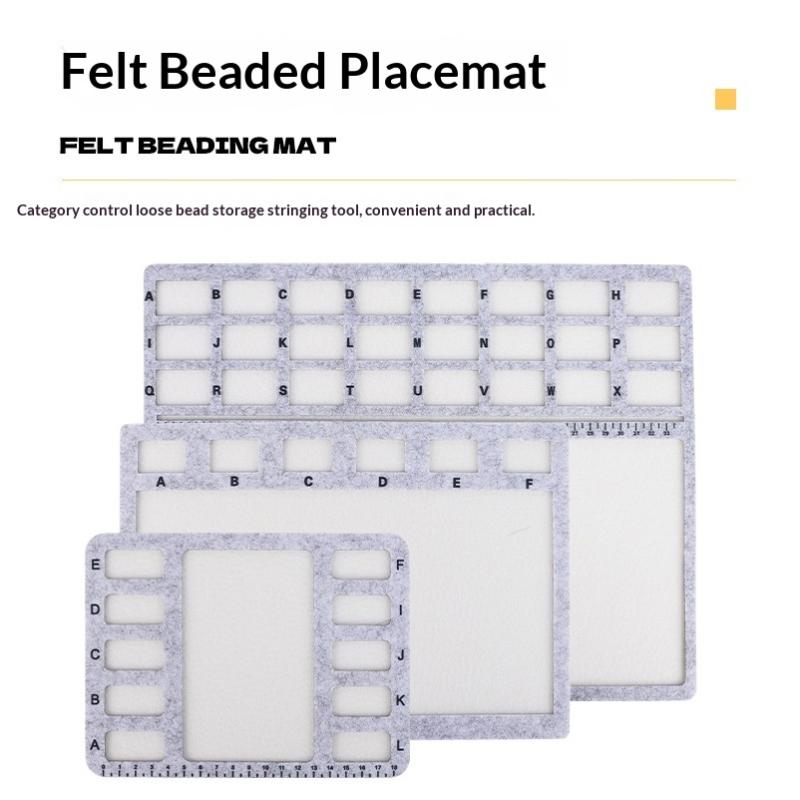 Art Craft Board - Keçe Boncuk Matı Dikdörtgen Keçe Boncuk