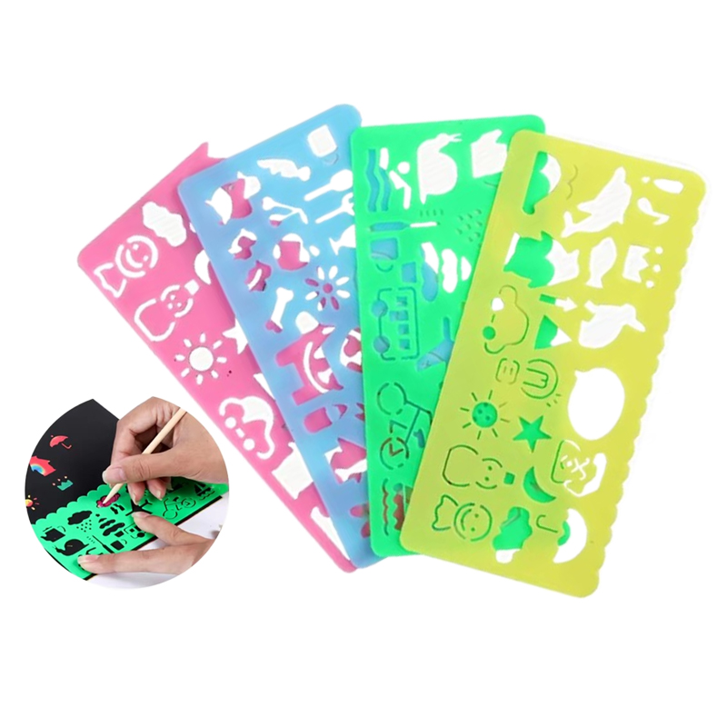 Art Craft 4 Years Old - Çocuk Çizim Oyuncakları DIY Boyama Şablonu