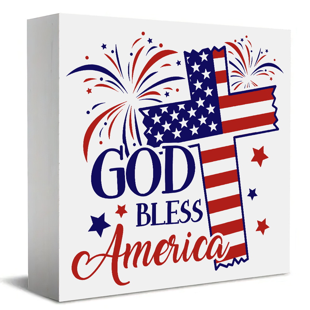 Art And Craft Independence Day - Bir Bağımsızlık Günü Tanrı Amerika'yı Korusun