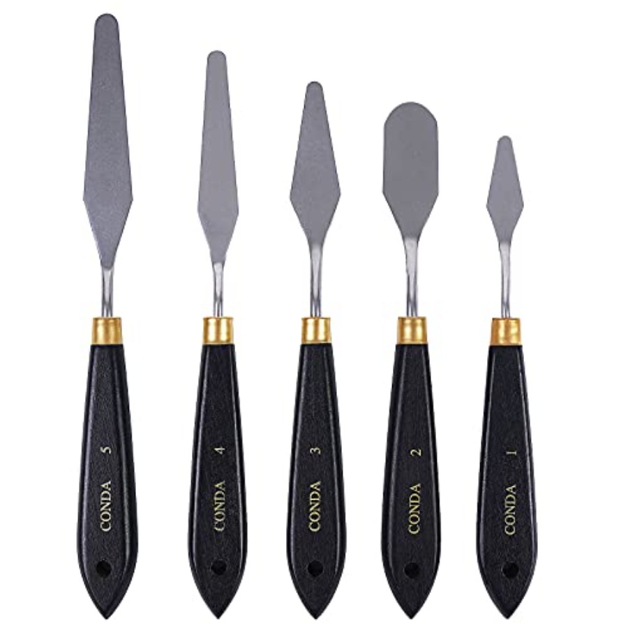 Painting Knife Palette - Palet Bıçağı Boyama Paslanmaz Çelik Spatula