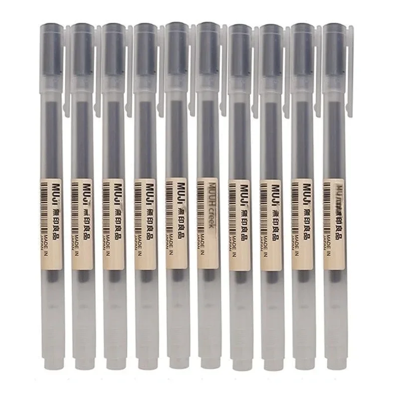 Pentel Pen Energel - 6/8 adet/takım MUJIs Jel Kalem Siyah/Kırmızı/Mavi