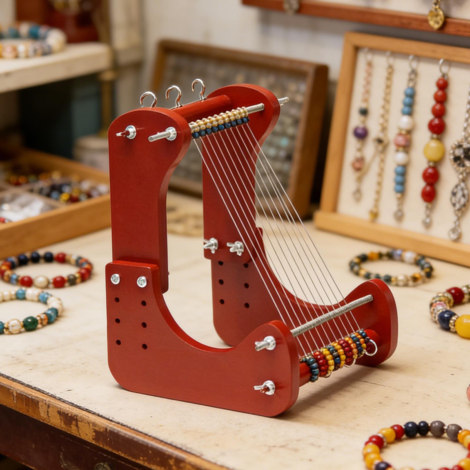 Loom Weaving Frame - Ayarlanabilir Boncuk Dokuma Tezgahı DIY Aksesuarları