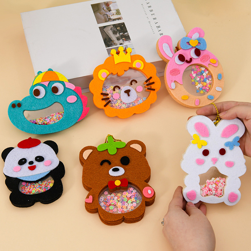 Art Craft 4 Years Old - Çocuklar için Kendin Yap Hayvan Sallama