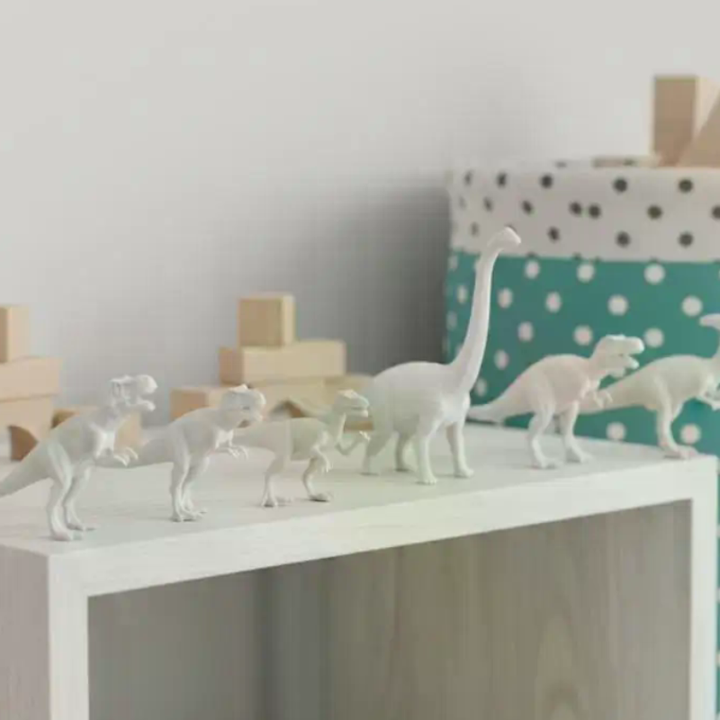 Art Craft Dinosaur - Dinozor Beyaz Embriyo Oyuncak Seti 1