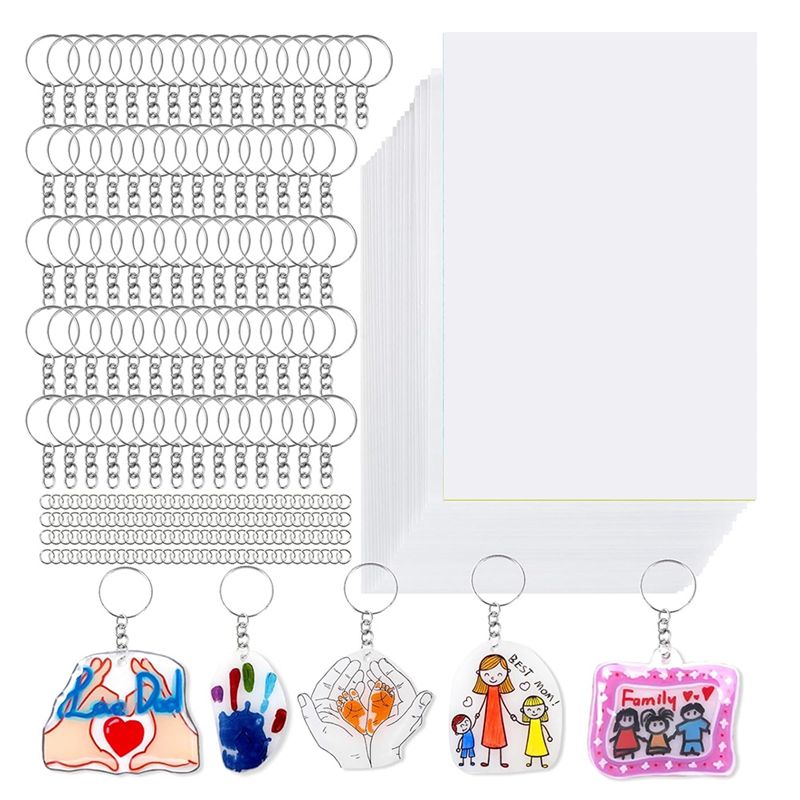 Art And Craft For Mother'S Day - LIKE WISH Plastik Sanat Levhaları, Anahtarlıklar