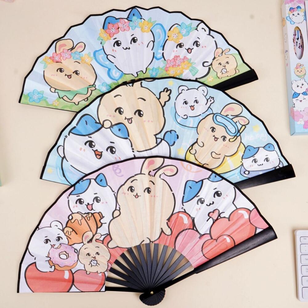 Art Craft Japan - Kawaii Katlanır Yelpaze Chiikawa Yaz Usagi