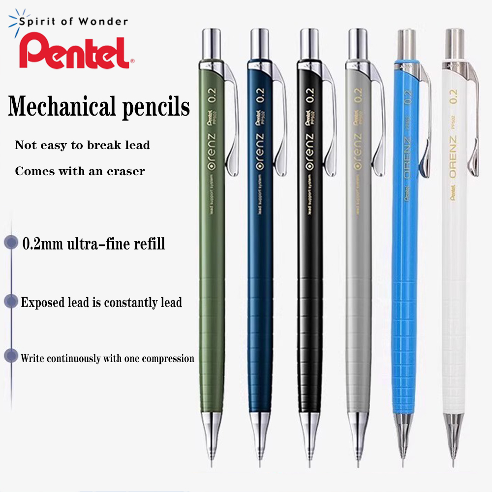 Pentel Pen Energel - Japonya Pentel Orenz 0.2mm Mekanik Kurşun