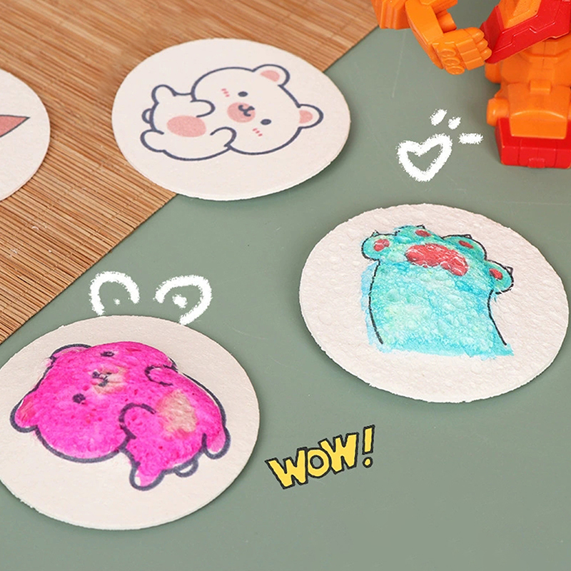 Art Craft Board - 3D Sihirli Kabarık Köpük Doku Boyama