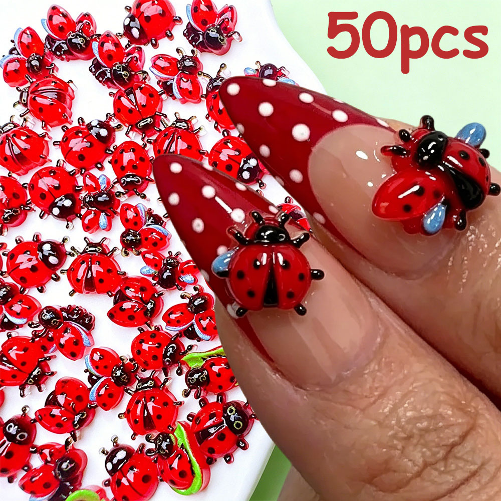 50 Adet 3D Mini Uğur Böceği Tı - Art Craft Ladybug incelemesi ve fiyatı