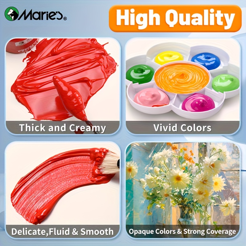 Guaj Boya Seti 36 Renk 12mL/0. - Gouache Paint Set incelemesi ve fiyatı