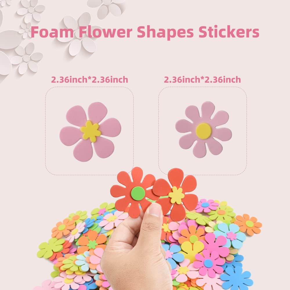 Köpük Çiçek Şekilleri Etiket 1 - Art Craft Project incelemesi ve fiyatı