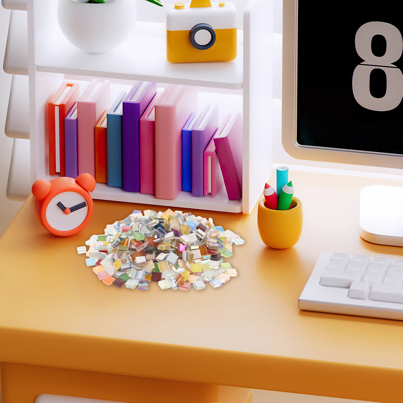 450 Parça Cam Mozaik Malzeme S - Art Craft Project incelemesi ve fiyatı