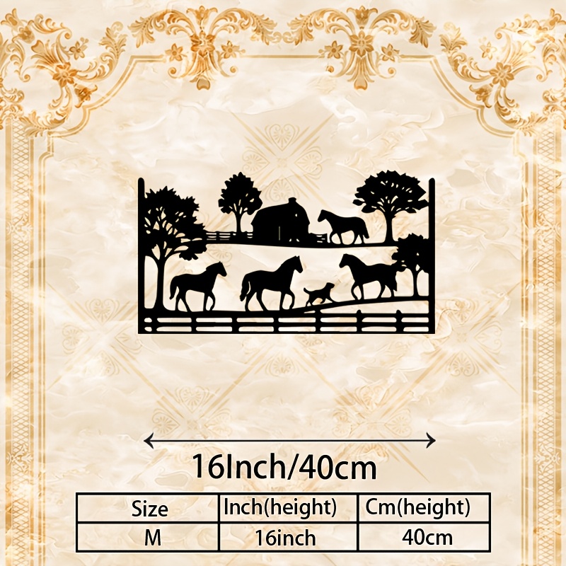 CIFBUY Metal Duvar Sanatı At Ç - Art Craft Horse incelemesi ve fiyatı