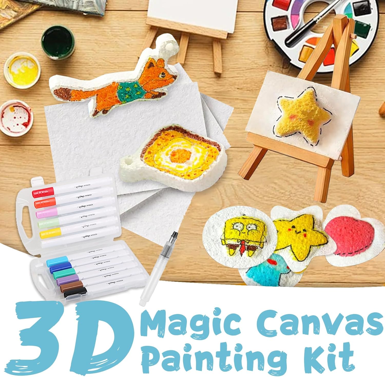 Çocuklar için 3D Kabarık Köpük - Art Craft Board incelemesi ve fiyatı