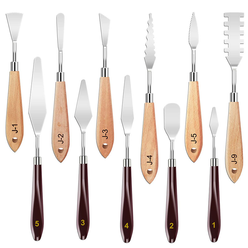11 adet boyama bıçakları seti  - Painting Knife Palette incelemesi ve fiyatı