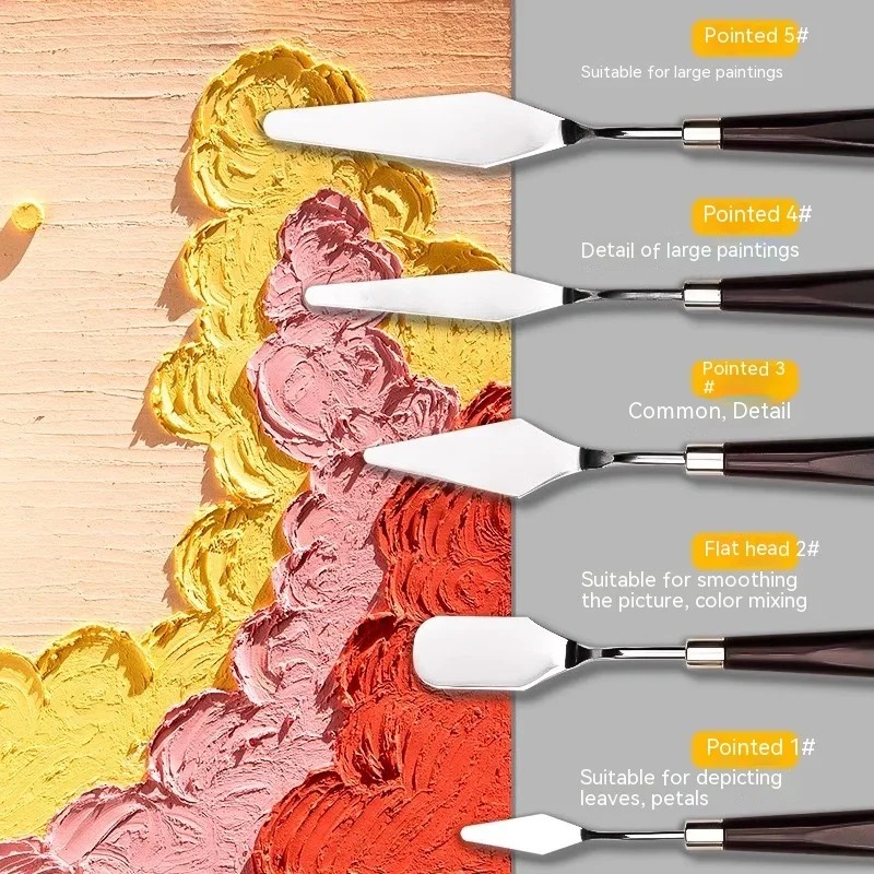 Yağlıboya Kazıyıcı Palet Bıçağ - Painting Knife Palette incelemesi ve fiyatı