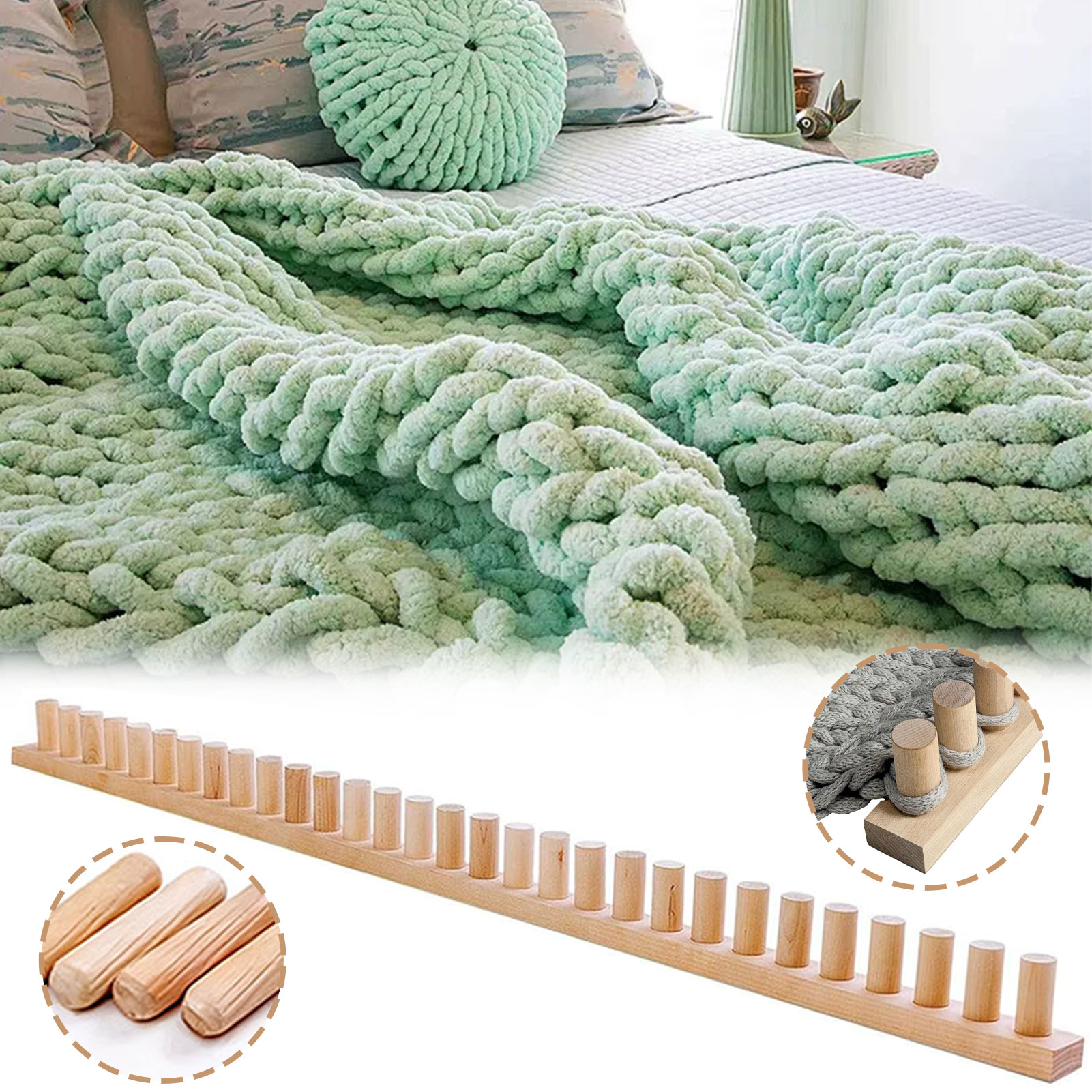 Ahşap Tezgah Çerçevesi, Tıknaz - Loom Weaving Frame incelemesi ve fiyatı