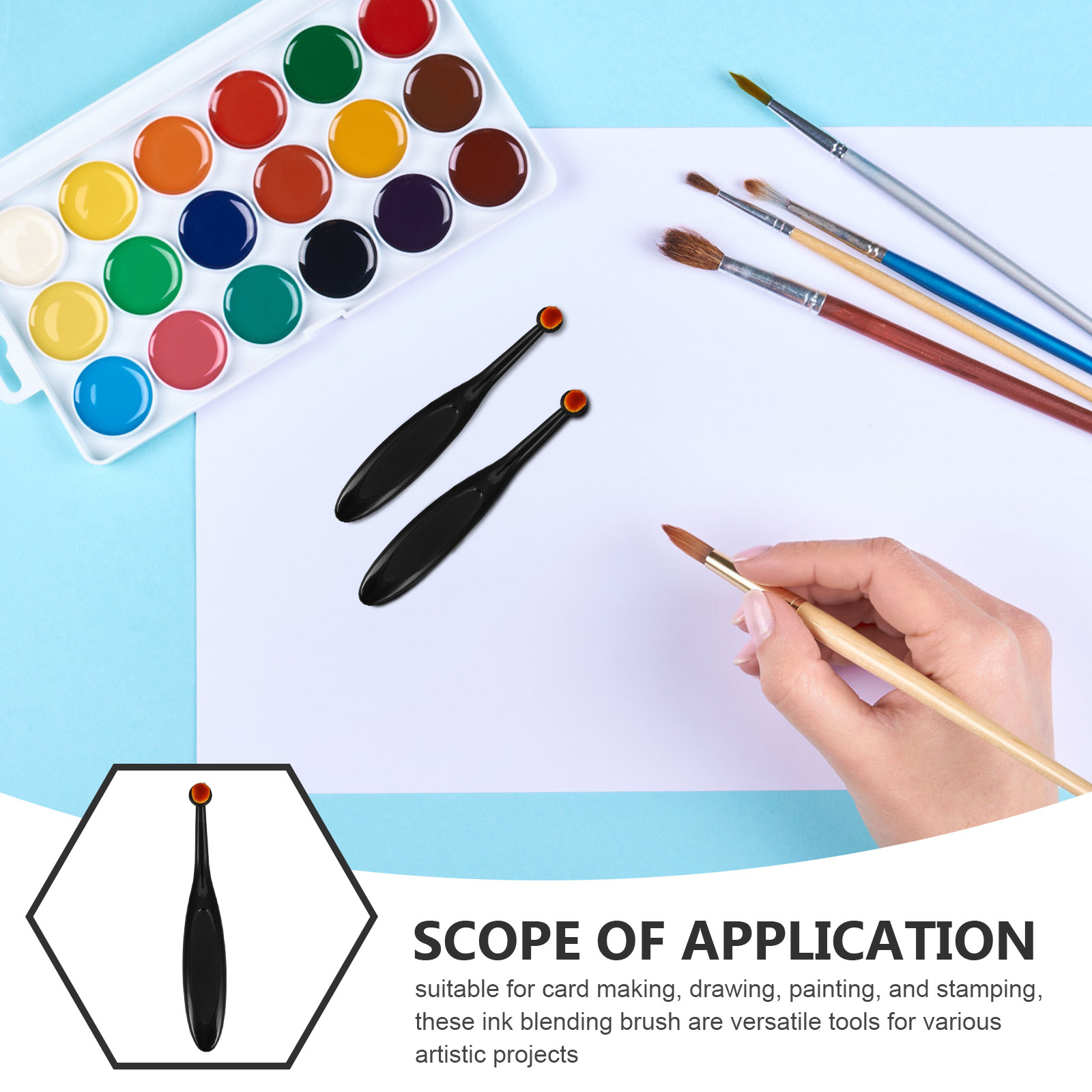 5 adet Mini Mürekkep Karıştırm - Art Craft Blend incelemesi ve fiyatı