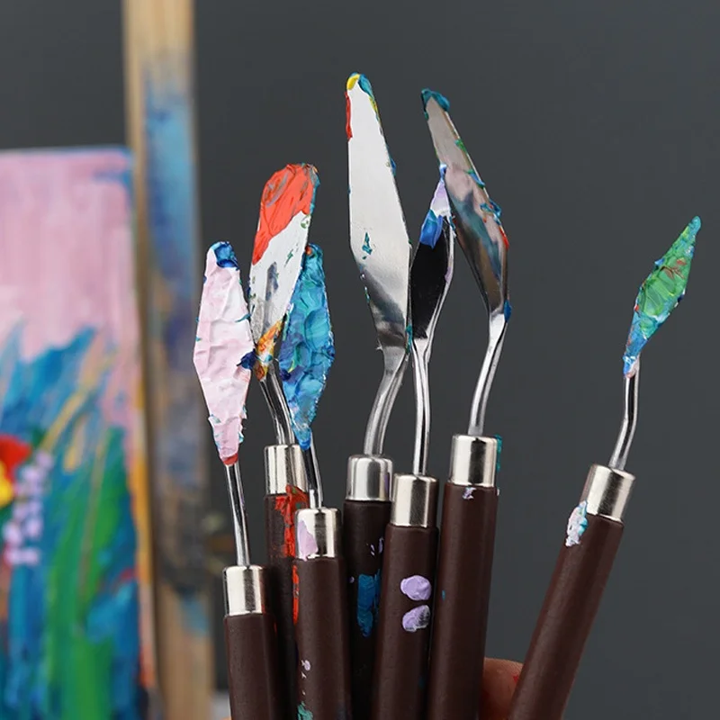 5/7 Adet Set Sanat Yağlıboya K - Painting Knife Palette incelemesi ve fiyatı