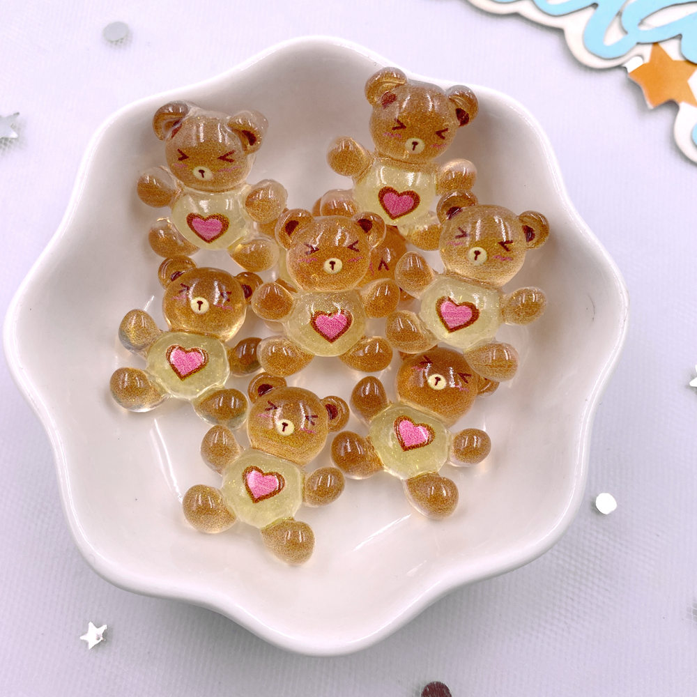 20 adet reçine Glitter Kawaii  - Tv Art And Craft incelemesi ve fiyatı