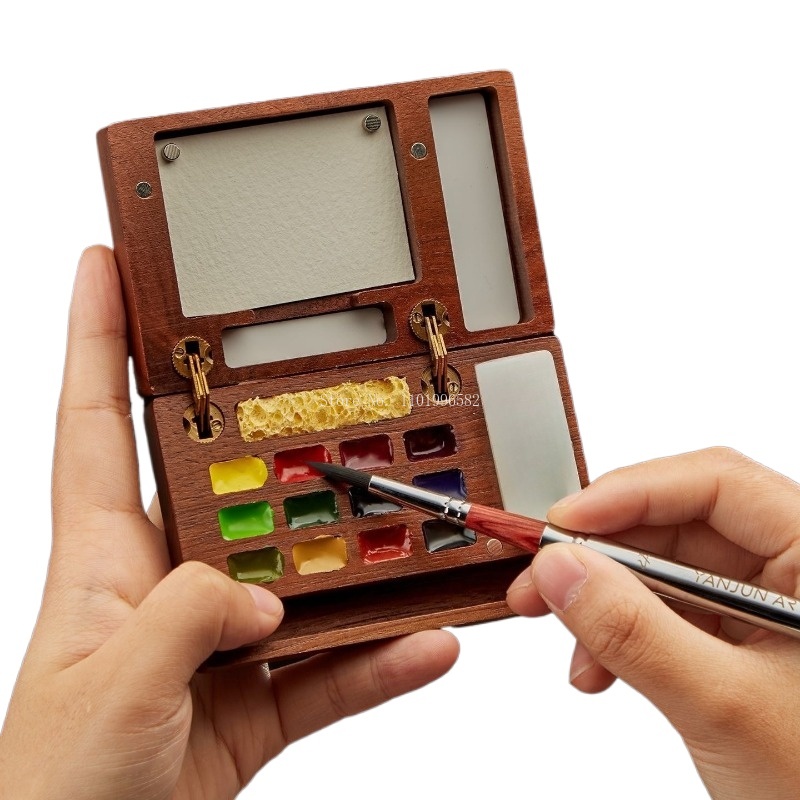 Seyahat Boyama Kutusu Masif Ah - Gouache Paint Set incelemesi ve fiyatı