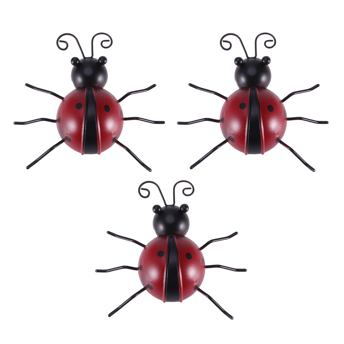 3 adet uğur böceği duvara mont - Art Craft Ladybug incelemesi ve fiyatı