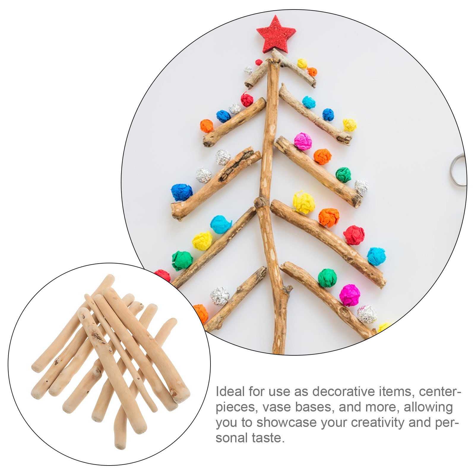 Ev Dekorasyonu için Doğal Ahşa - Art Craft Project incelemesi ve fiyatı