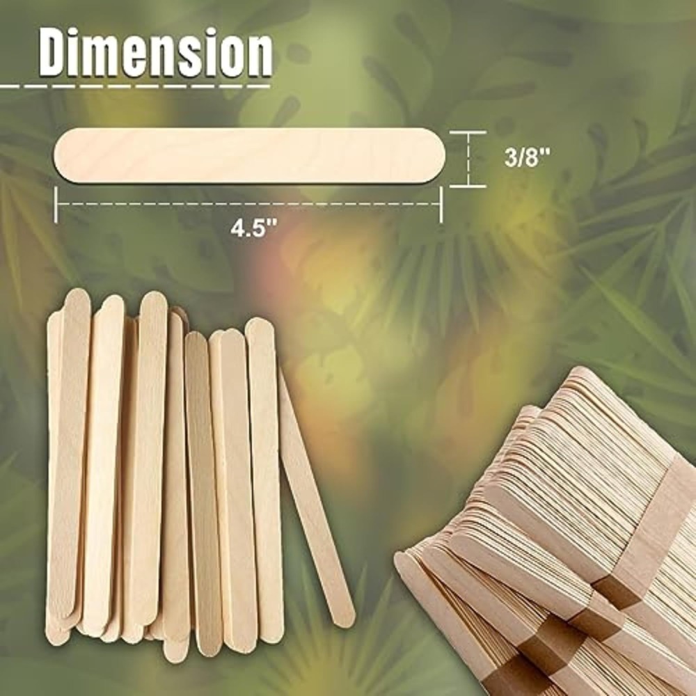 210 Adet Doğal Ahşap Dondurma  - Art Craft With Ice Cream Stick incelemesi ve fiyatı