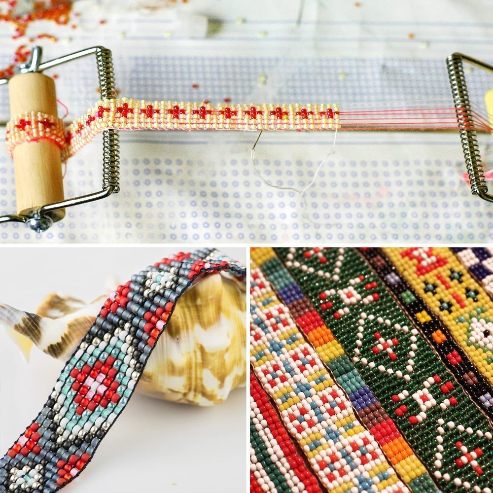 Dokuma boncuk tezgah kolay kul - Loom Weaving Frame incelemesi ve fiyatı