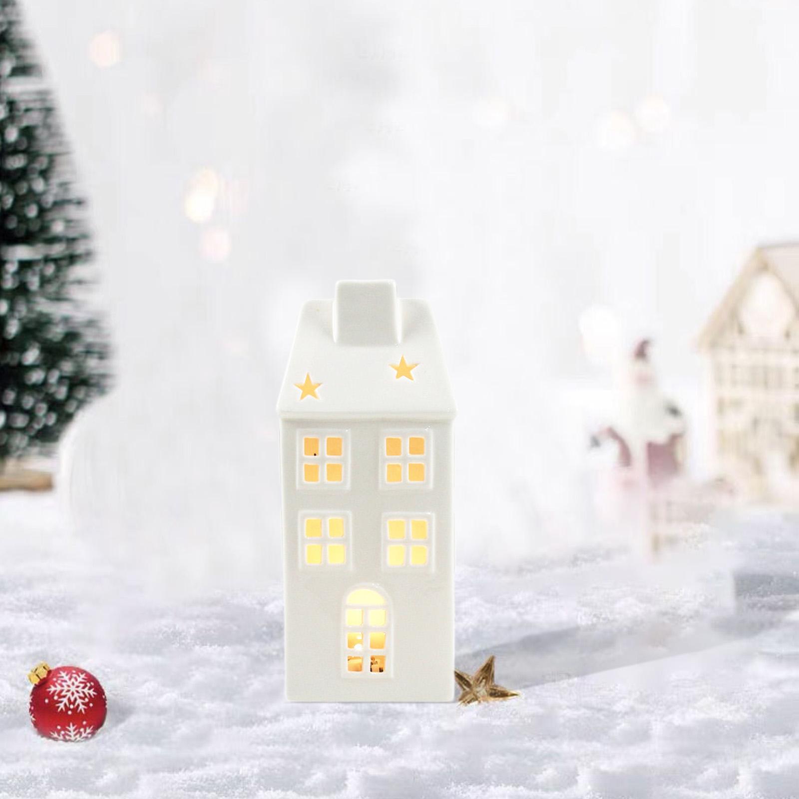 Seramik Noel Evi Yatak Odası M - Art And Craft For Xmas incelemesi ve fiyatı