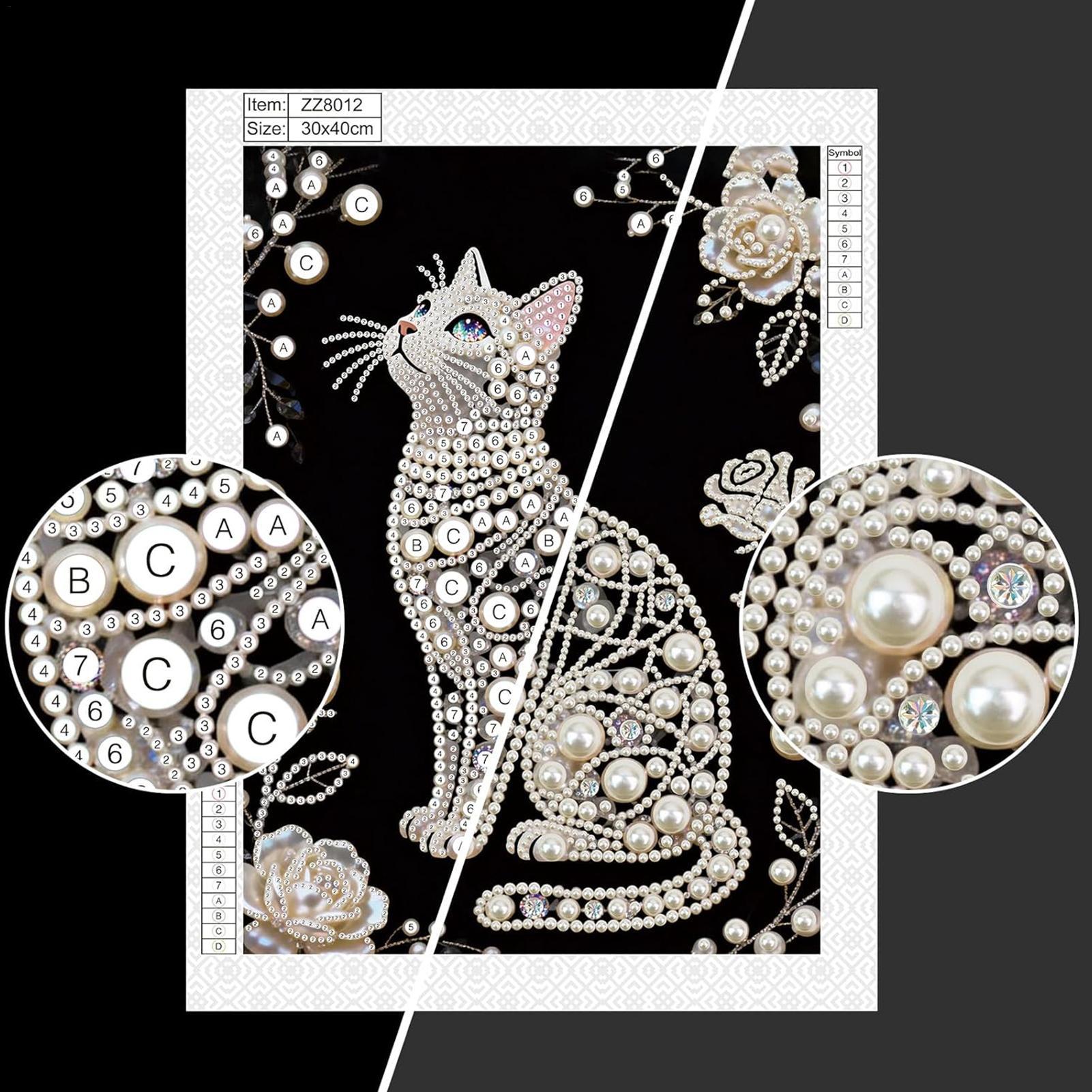 Kedi Şeklinde İnci Boyama Kitl - Art And Craft For Mother'S Day incelemesi ve fiyatı