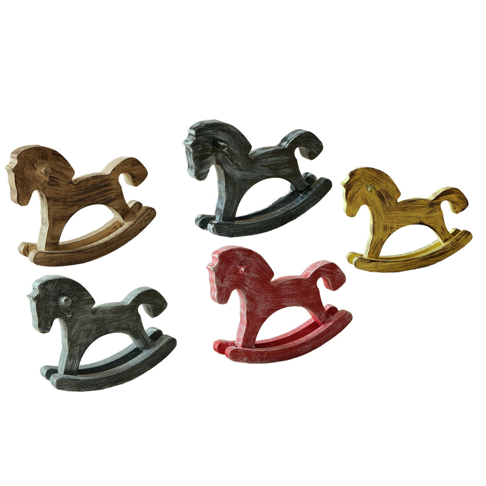 Ahşap Sallanan At Ev Dekorasyo - Art Craft Horse incelemesi ve fiyatı