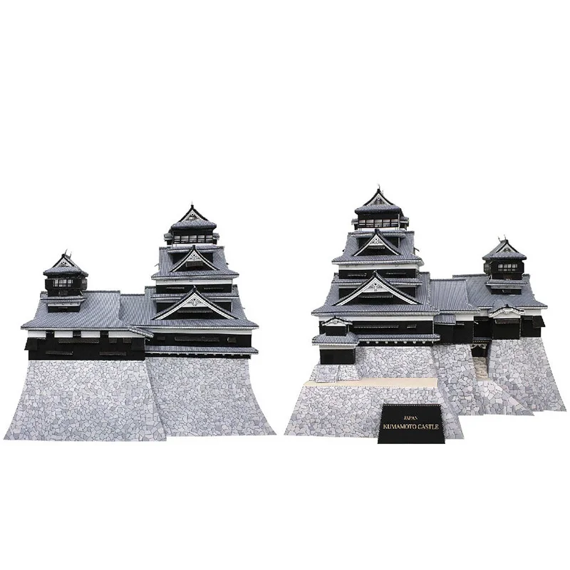 Japonya Kumamoto Kale Mini 3D  - Art Craft Japan incelemesi ve fiyatı