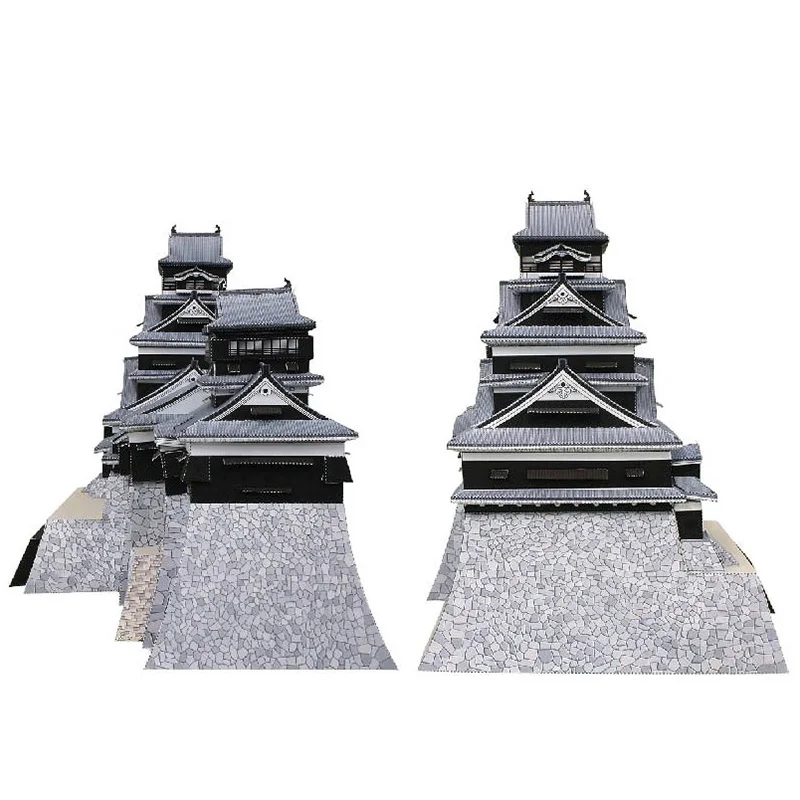 Japonya Kumamoto Kale Mini 3D  - Art Craft Japan incelemesi ve fiyatı