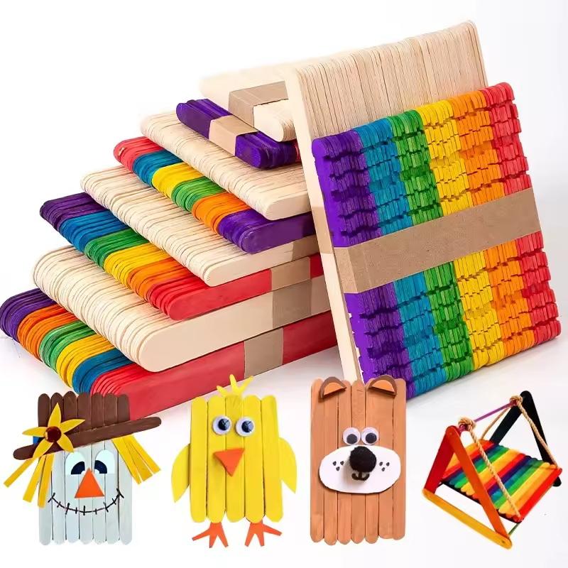 Renkli Dondurma Çubukları Doğa - Art Craft With Ice Cream Stick incelemesi ve fiyatı