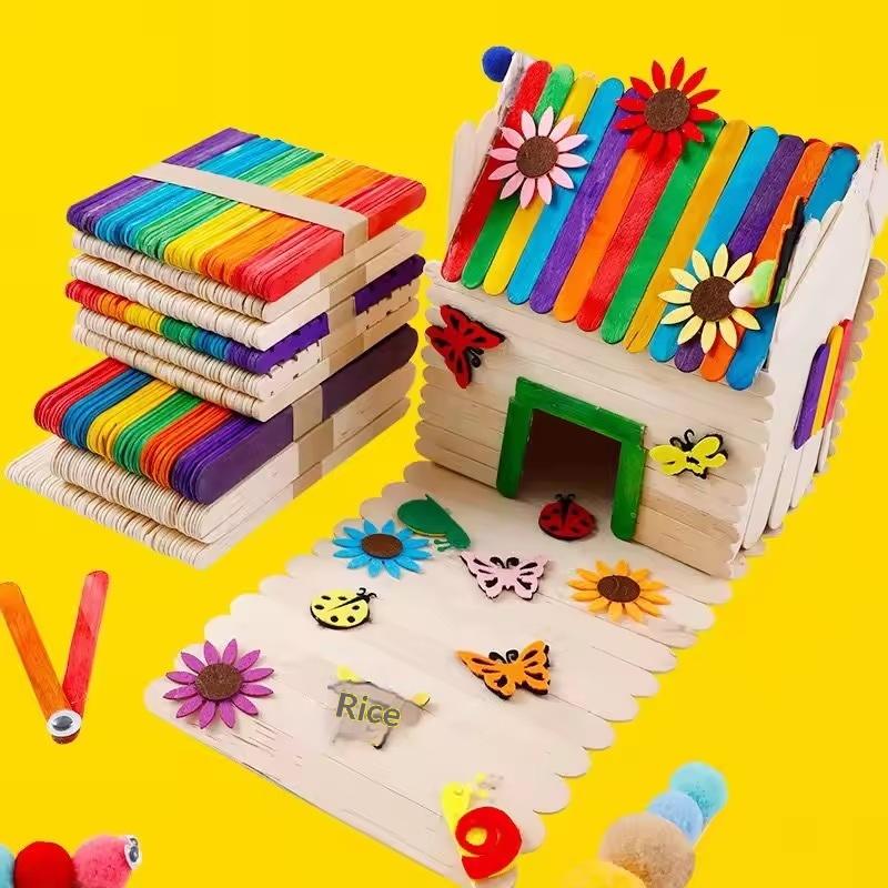 Renkli Dondurma Çubukları Doğa - Art Craft With Ice Cream Stick incelemesi ve fiyatı