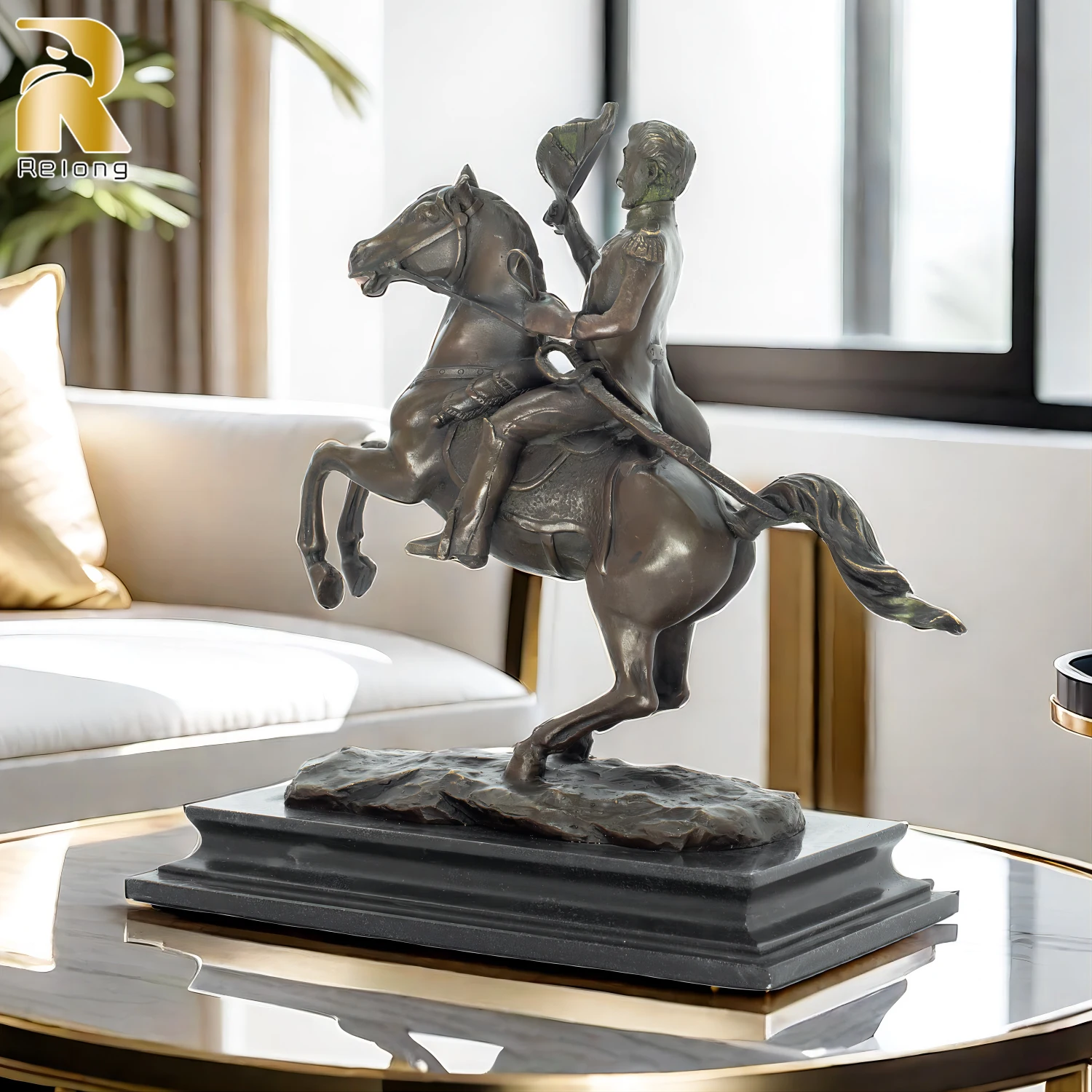 Bronz Binme At Heykel Savaş Ge - Art Craft Horse incelemesi ve fiyatı