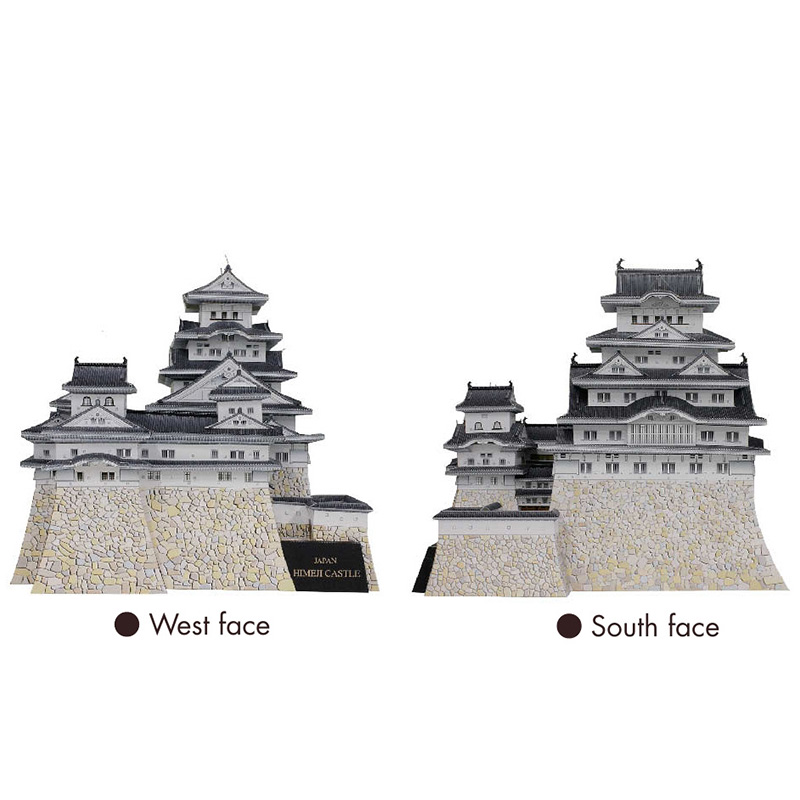 Japonya Himeji kale 3D kağıt m - Art Craft Japan incelemesi ve fiyatı