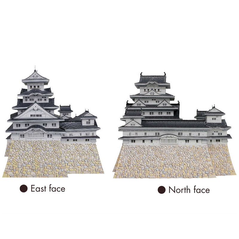 Japonya Himeji kale 3D kağıt m - Art Craft Japan incelemesi ve fiyatı