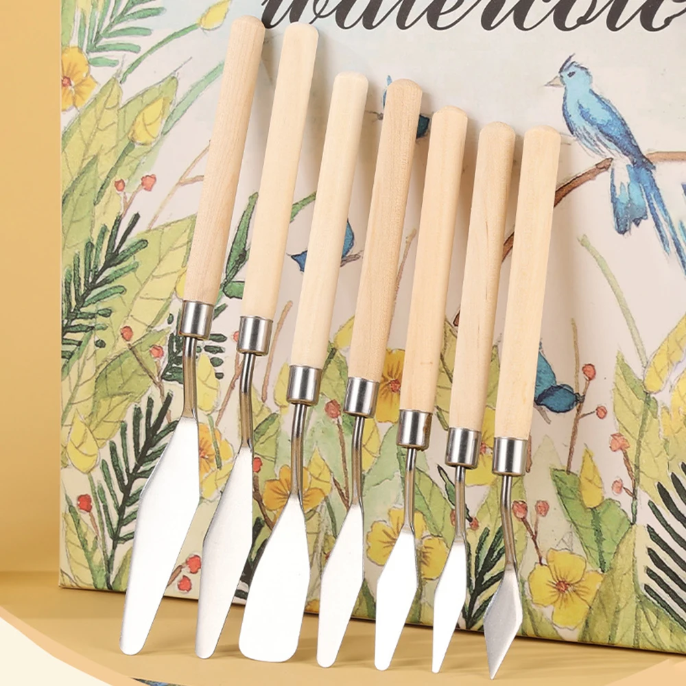 1 takım/3 takım yağlıboya kazı - Painting Knife Palette incelemesi ve fiyatı