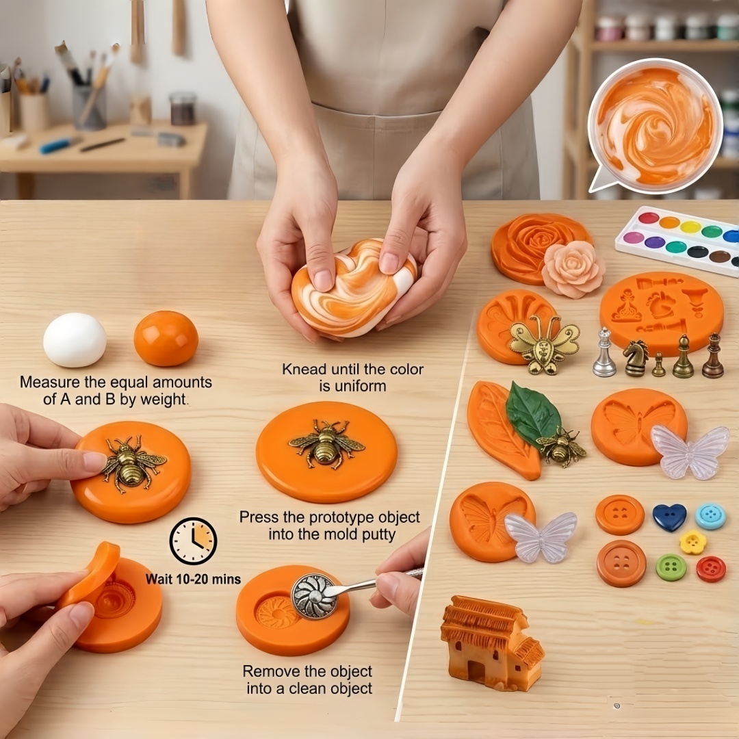 Silikon Macun DIY El Sanatları - Art Craft Project incelemesi ve fiyatı
