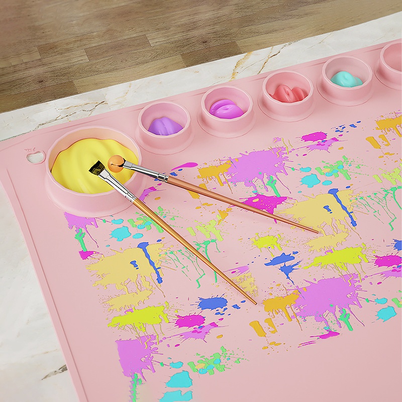 60X40cm silikon boyama Mat yap - Art Craft Board incelemesi ve fiyatı