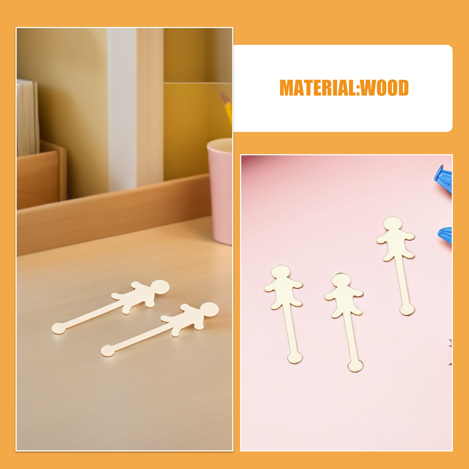 100 Adet Ahşap Dondurma Çubuğu - Art Craft With Ice Cream Stick incelemesi ve fiyatı