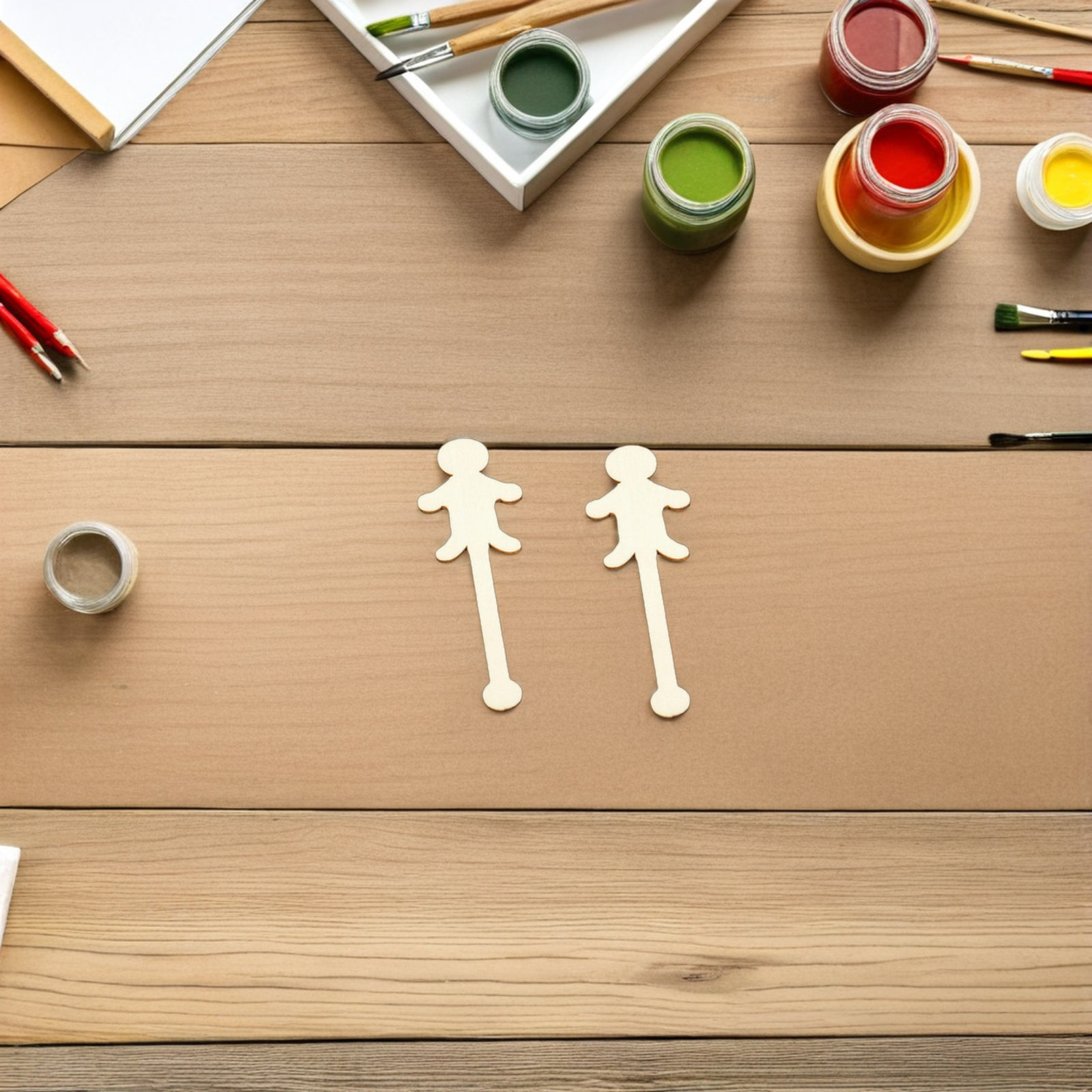 100 Adet Ahşap Dondurma Çubuğu - Art Craft With Ice Cream Stick incelemesi ve fiyatı
