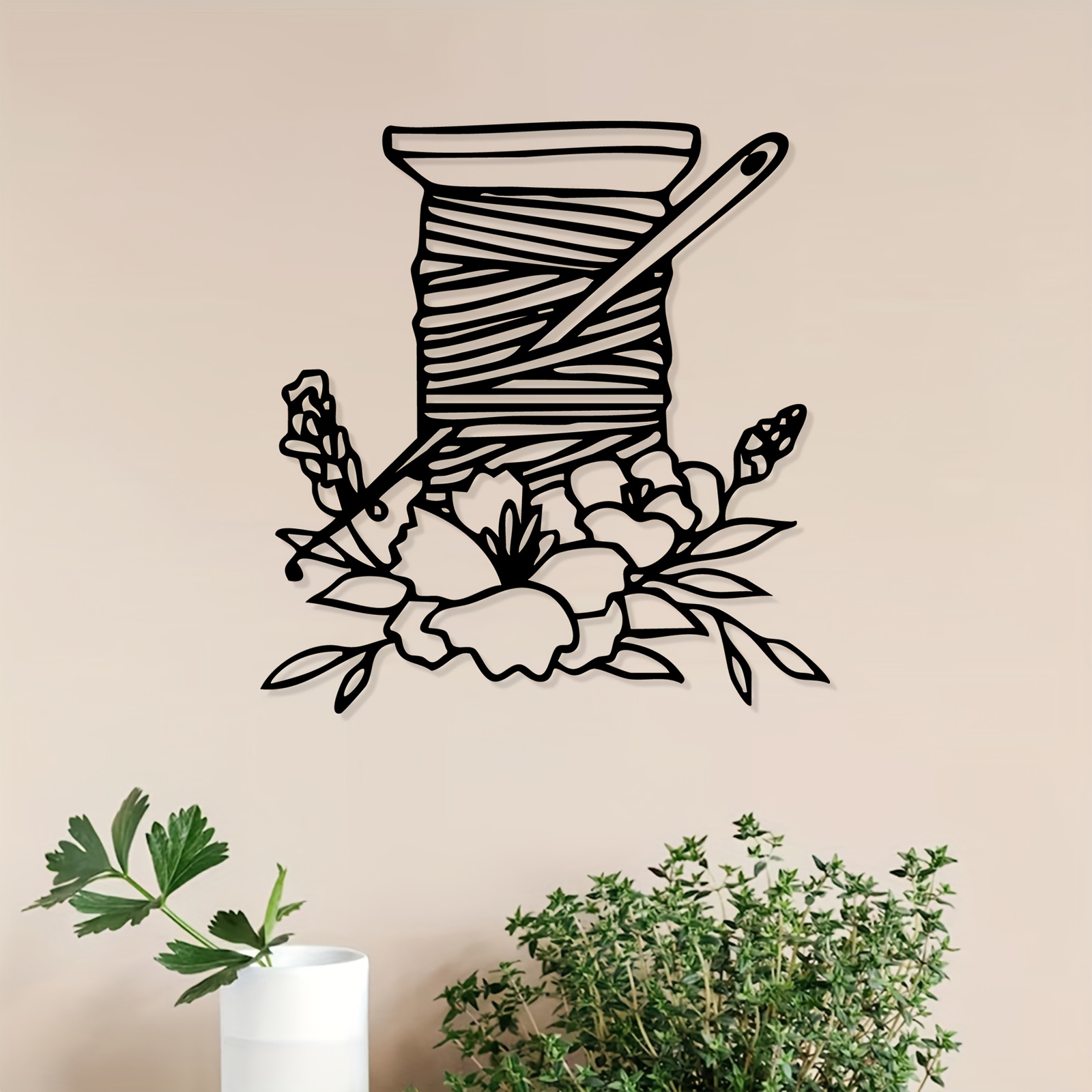 İplik Makarası Çiçekli Metal D - Art And Craft For Mother'S Day incelemesi ve fiyatı