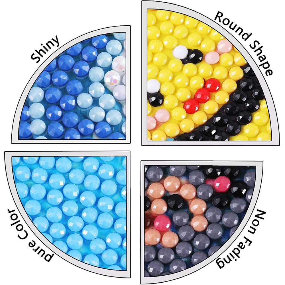 Çocuklar için kolay elmas boya - Art Craft 4 Years Old incelemesi ve fiyatı